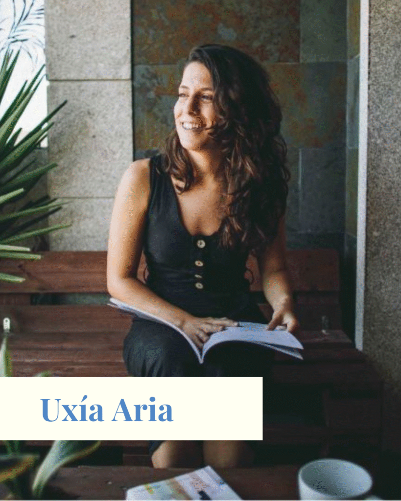 retrato de Uxía Diseñadora Gráfica del Universo Meraki